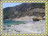 Plage de galets à Agia Roumeli